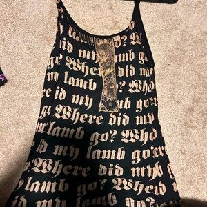 Gwen Stefani lamb cami tank top